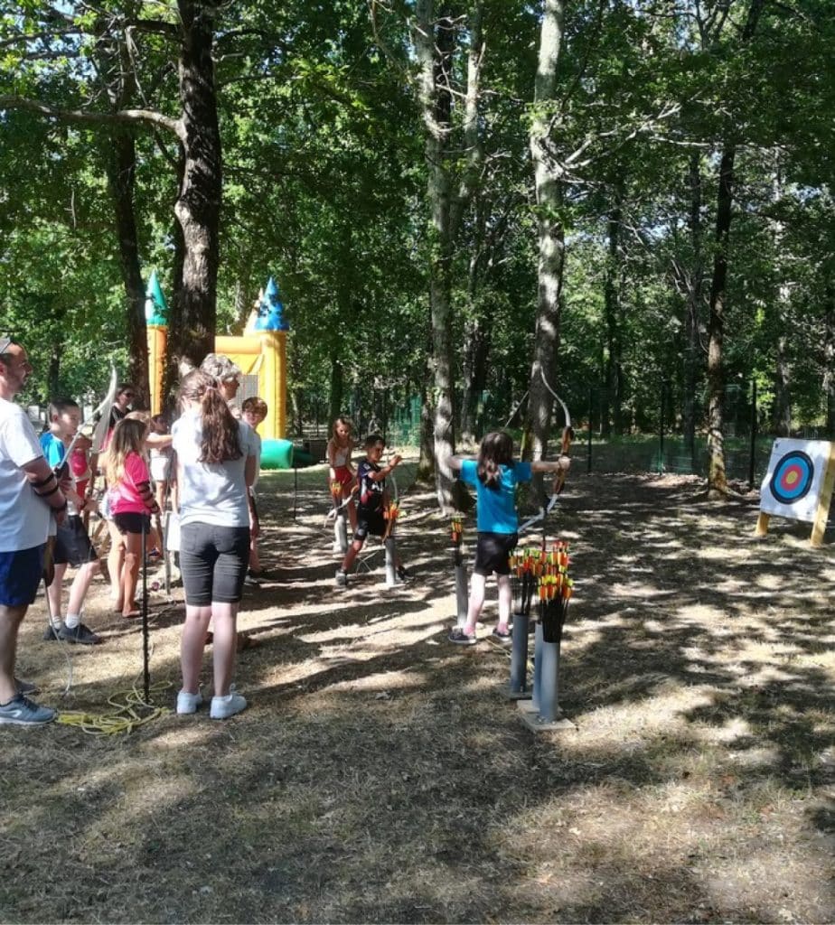 activité tir à l'arc camping royan charente maritime