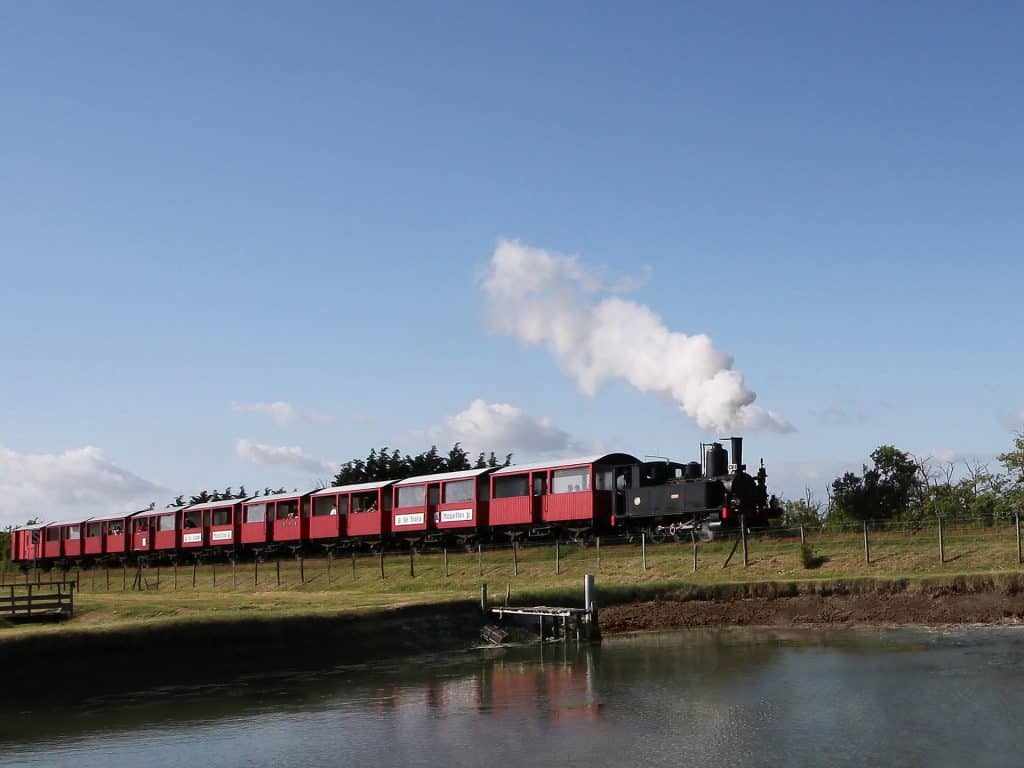 Train des mouettes près du camping à Royan en Charente Maritime