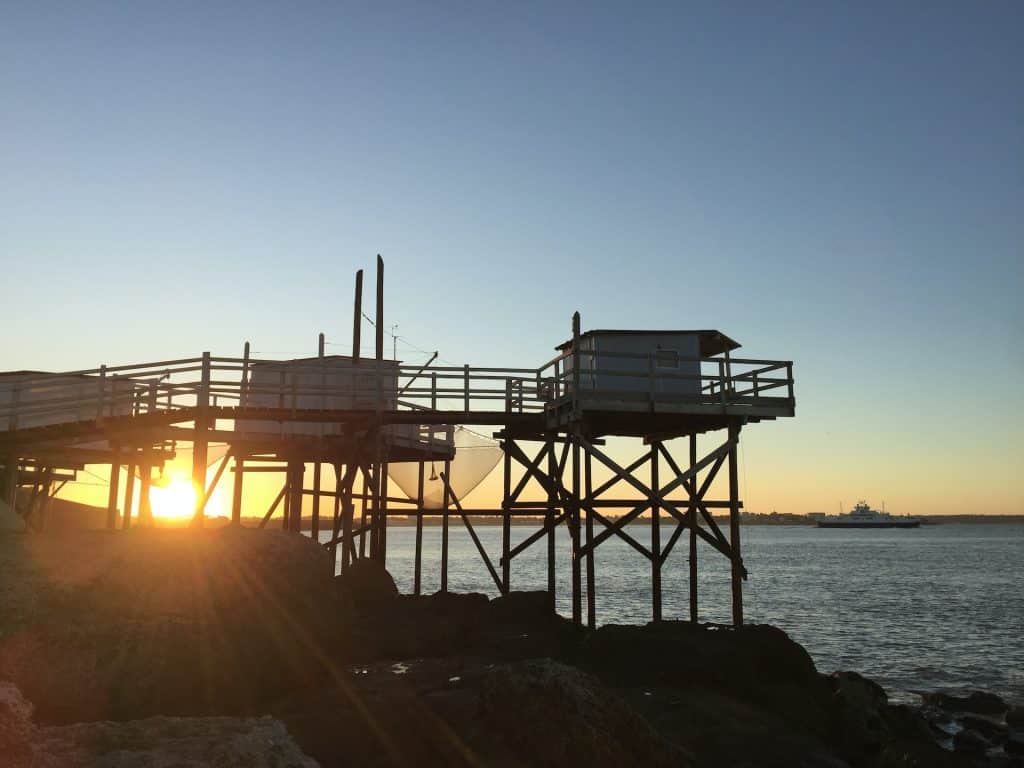 Côte de Royan - Vue depuis le marché nocturne de Royan